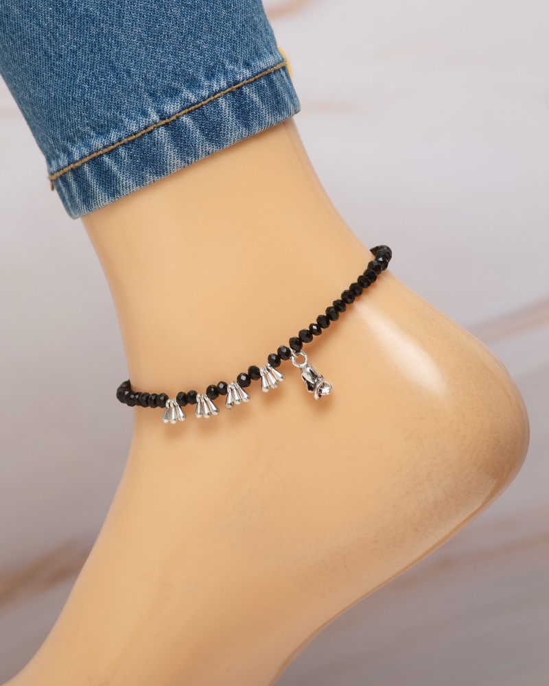 Anklet silver hot sale for girl