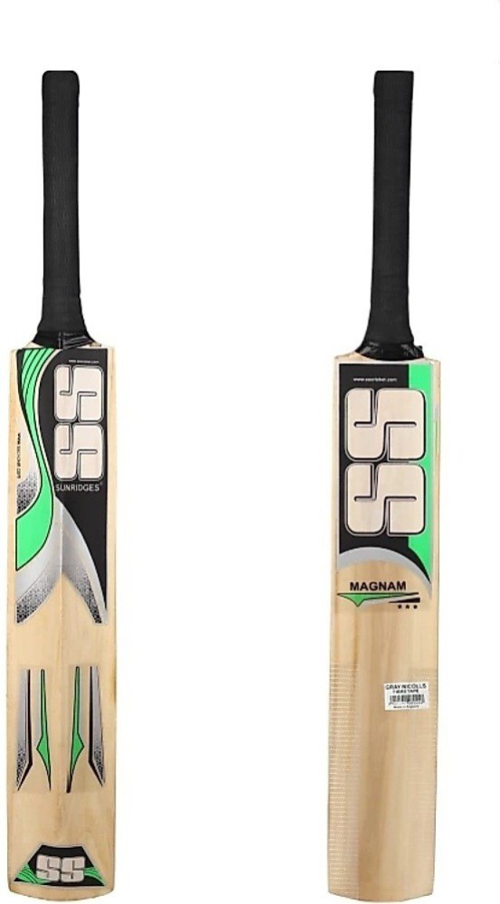 ss cricket bats green