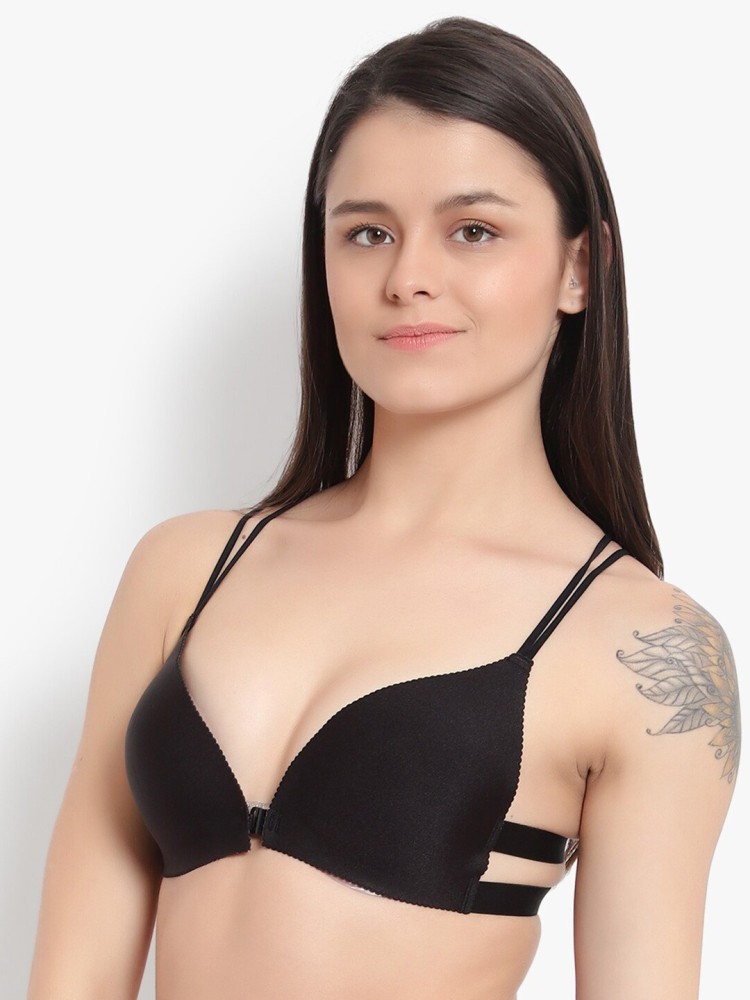Zylum Fashion Women Plunge Lightly Padded Bra - Buy Zylum Fashion Women  Plunge Lightly Padded Bra Online at Best Prices in India