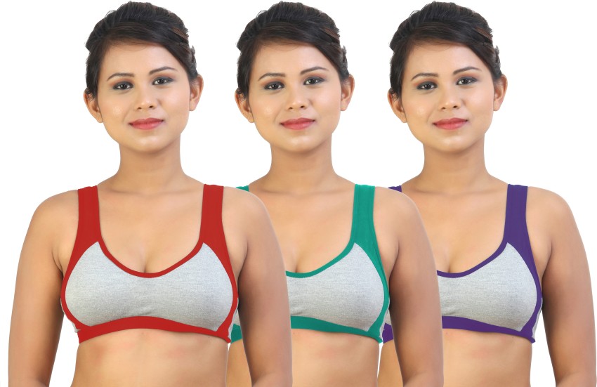 Buy Swangiya-White-Double Layered Bra(32-44) Online In India At