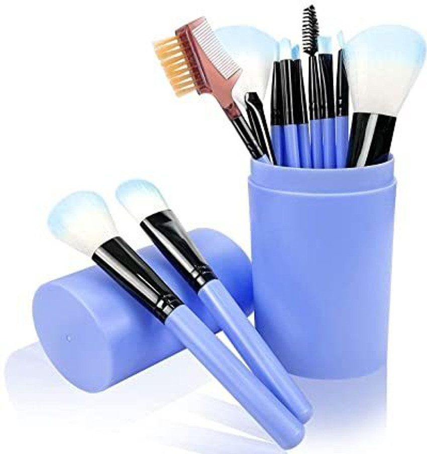 Blue makeup brushes sale