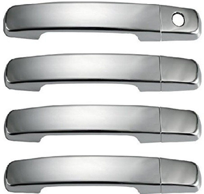 Stylewell (Set Of 4pc) Stylish Car Door Catch/Handle Cover Chrome