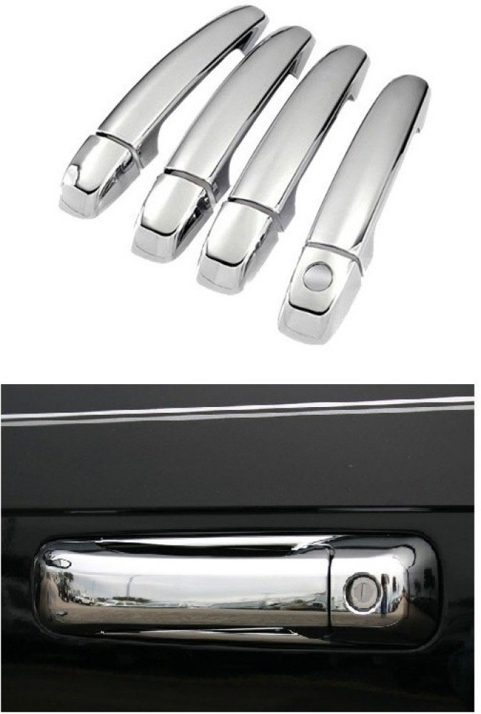 A2D Car Chrome Door Handle Cover Set of 4 for Chevrolet Beat