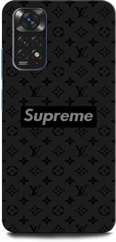 INTELLIZE Back Cover for Redmi Note 11 SUPREME, SUPREME LOGO, SUPREME  EMBLEM - INTELLIZE 