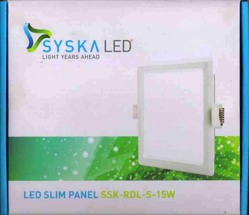 Syska 3 in 1 led panel light 15 store watt