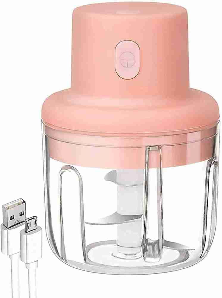 1PC 250ml Electric Garlic Chopper USB Rechargeable Meat Grinder