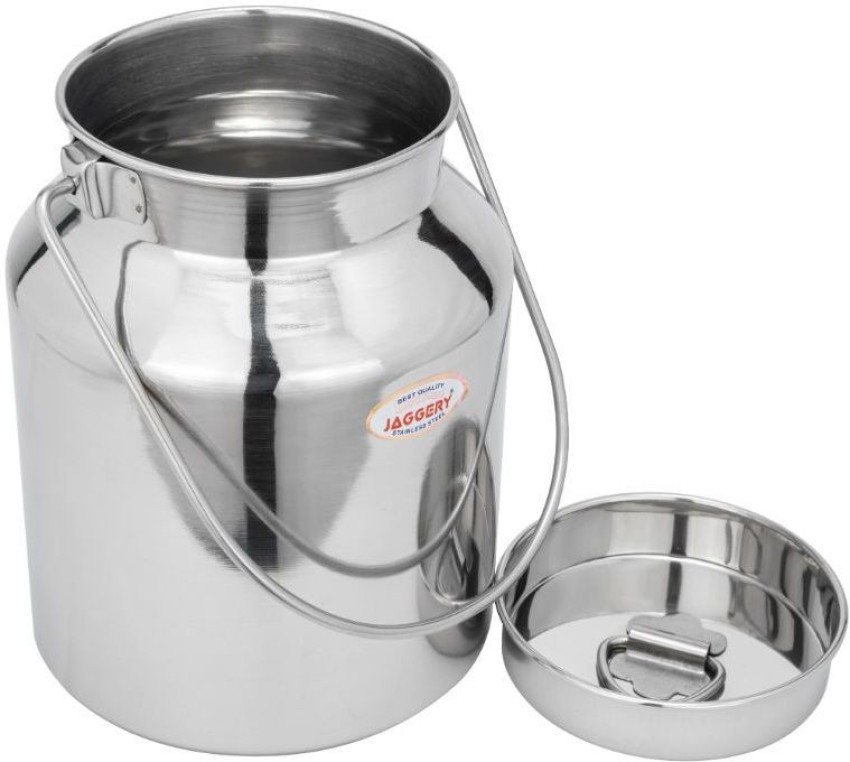 1pc Stainless Steel Soup Pot With Lid, 18cm Silver Small Milk Pot, For  Kitchen