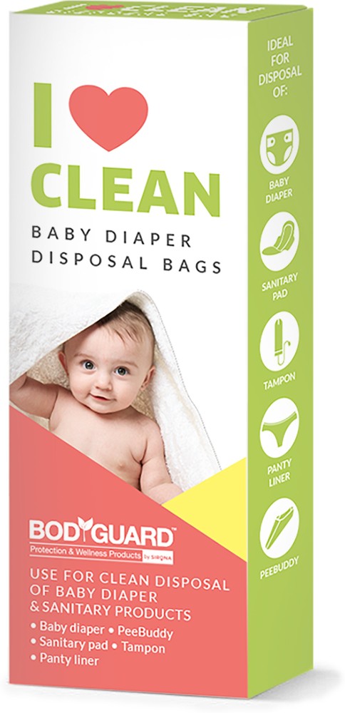Sirona Baby Diaper Disposal Bags: Buy packet of 15 disposable bags at best  price in India | 1mg