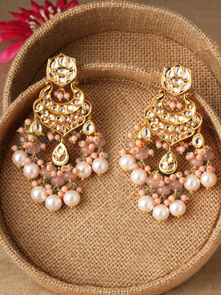 Polki chandbali best sale