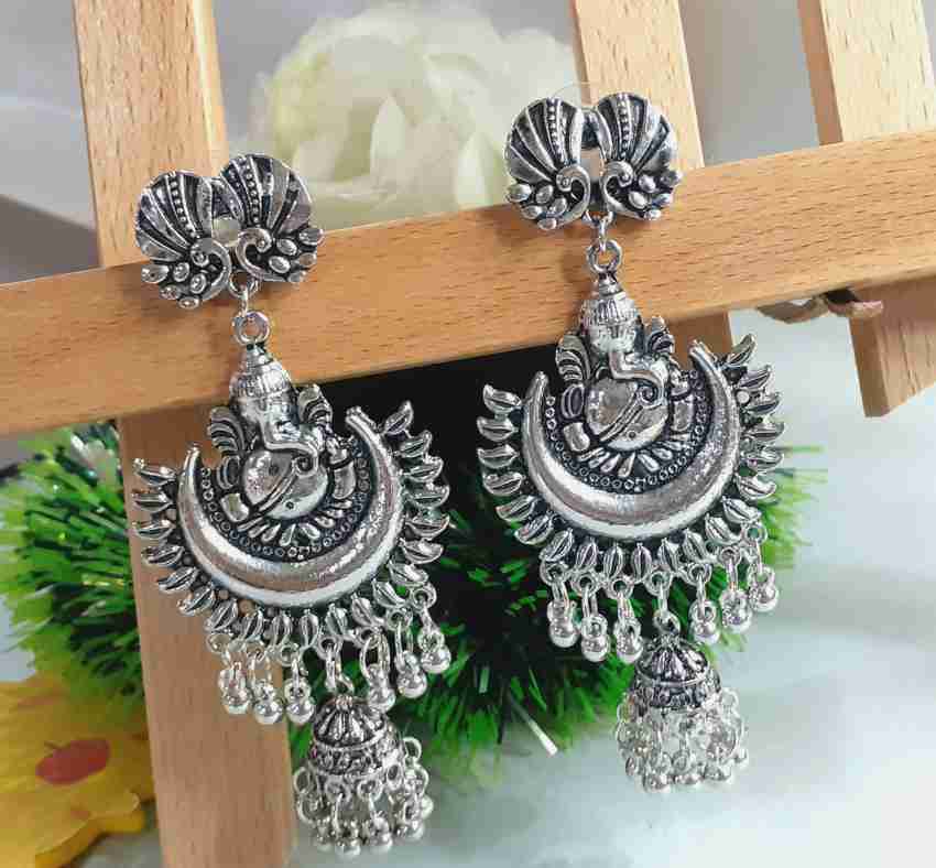 Firoza on sale oxidised earrings