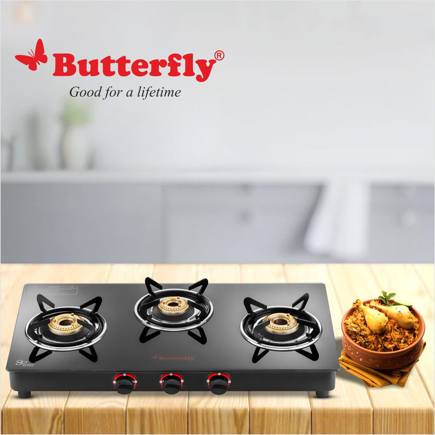 Butterfly gas stove 3 burner price flipkart top