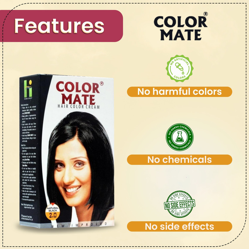 Update more than 77 color mate hair color cream best vova.edu.vn