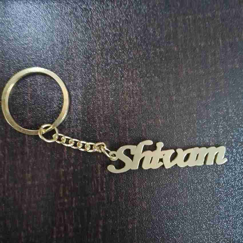 Offside NAME CUSTOMISED METAL KEYCHAIN GOLD Key Chain Price in