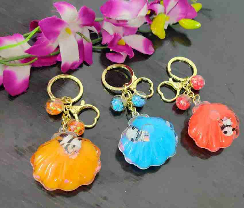 TERA 13 (1 piece keychain for girls water glitter keychain for kids stylish  keychain for girls return gifts keychain for kids