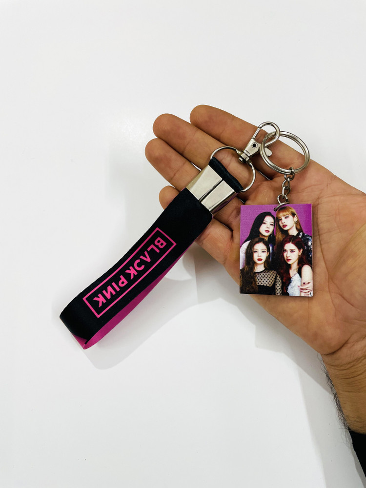 Since 7 Store Blackpink Combo 2 In 1 Premium Double Sided Printed Keychain For Keys Bags etc Key Chain