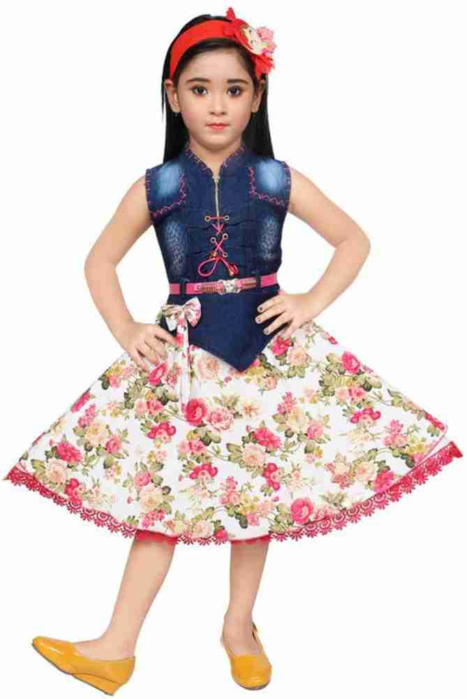 Zara Boutique Girls Below Knee Casual Dress Price in India Buy