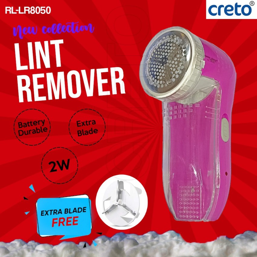 CRETO RL-LR8050 Portable Lint Shaver Remover/Fabric Shaver for Woolen  Clothes Lint Roller Price in India - Buy CRETO RL-LR8050 Portable Lint  Shaver Remover/Fabric Shaver for Woolen Clothes Lint Roller online at