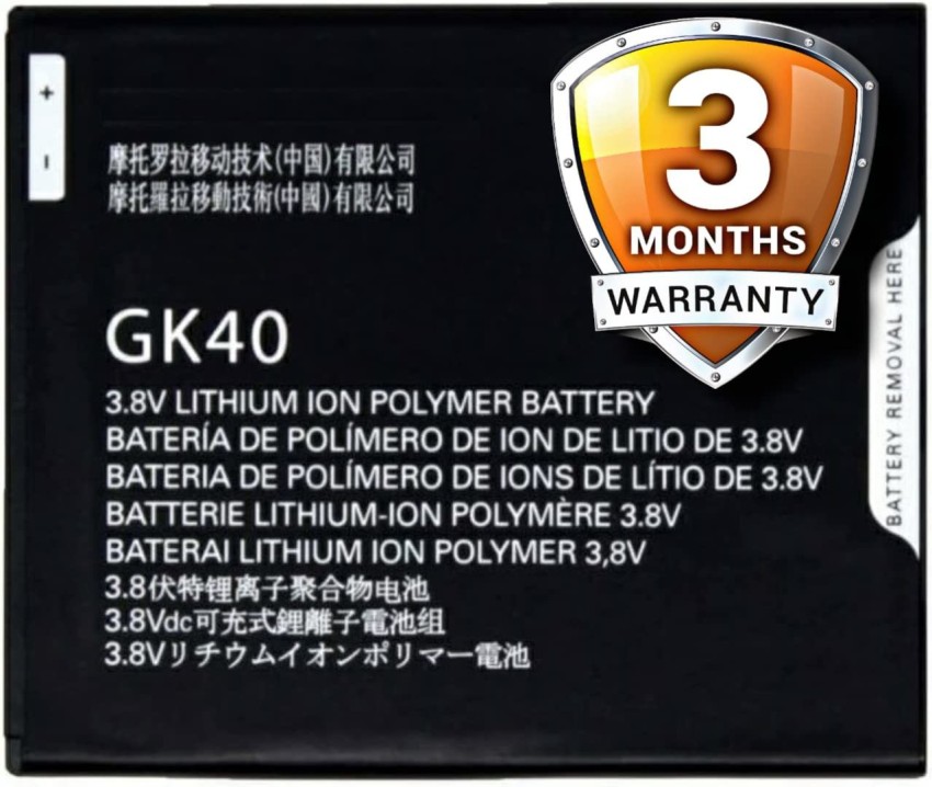 ORIGINAL GK40 BATTERY FOR MOTOROLA MOTO G4 PLAY XT1607 XT1609 WITH 2800mAh  