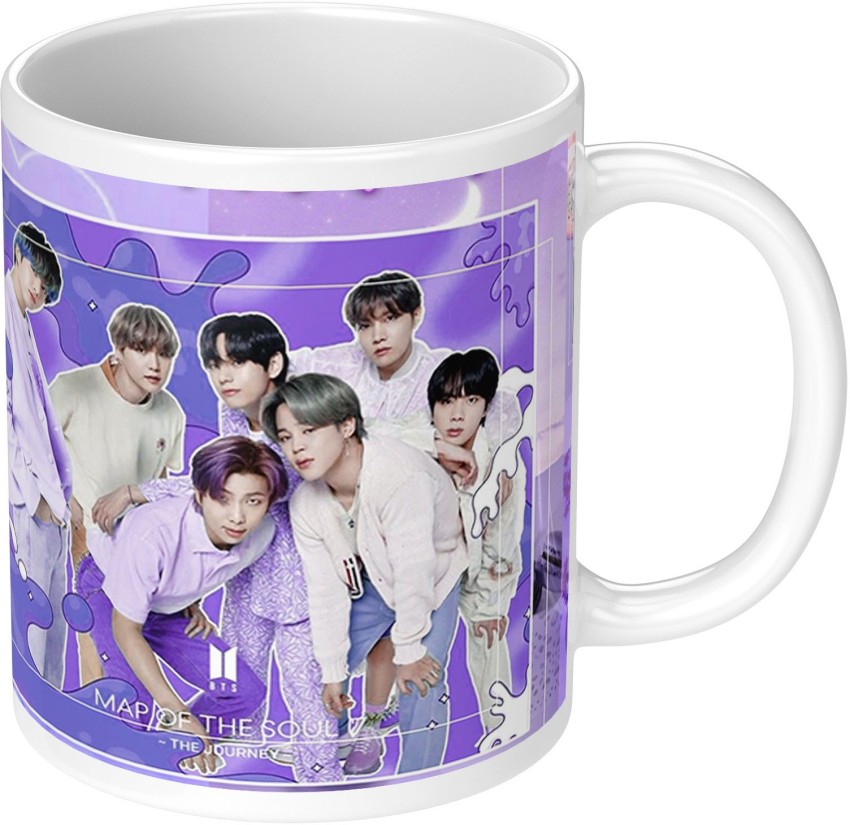 NH10 DESIGNS Bts Cup Bts Bts Black Cup Bts Product Bts Gift Bts Combo For  Girl (BTS-055) Ceramic Coffee Mug Price in India - Buy NH10 DESIGNS Bts Cup  Bts Bts Black