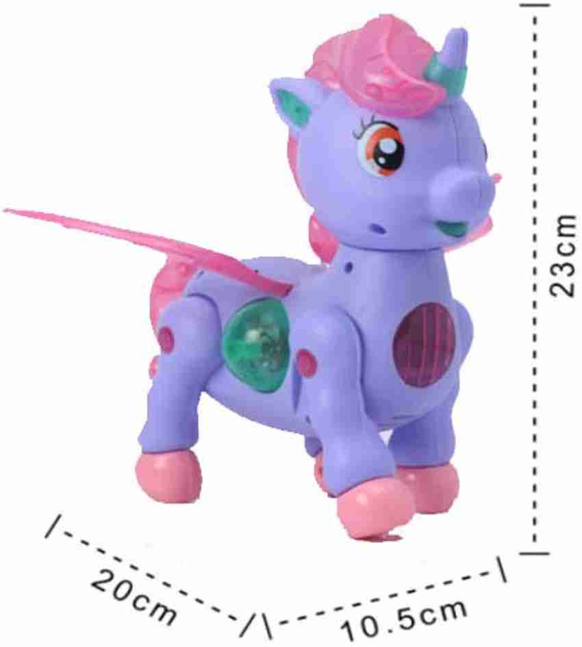 Electric walking unicorn toy online