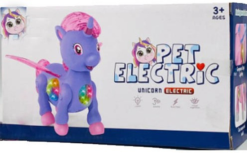 Electric walking unicorn 2025 toy