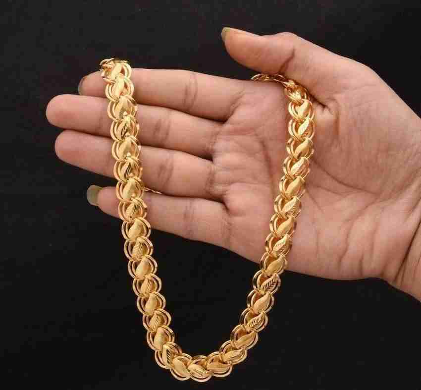 LABHUBAMON New style new year 2022 gold chain for man and boy Gold