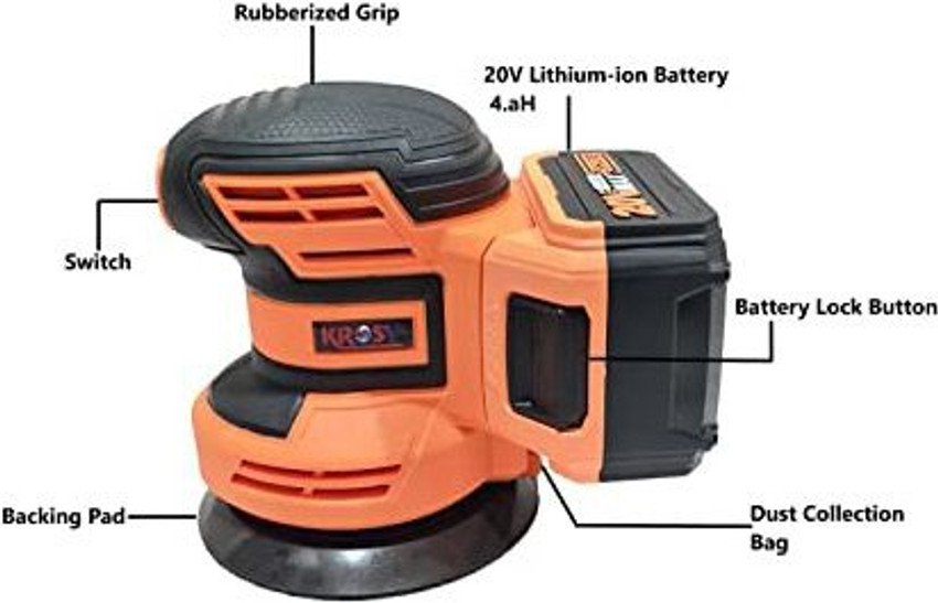 Electric hotsell cordless sander