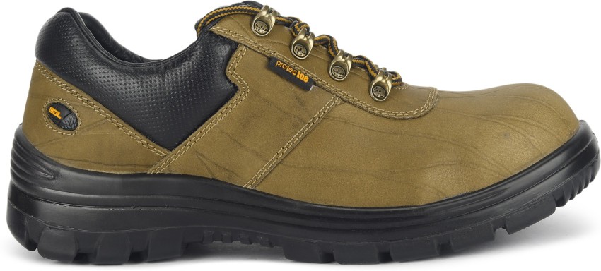 Woodland safety shoes on sale flipkart