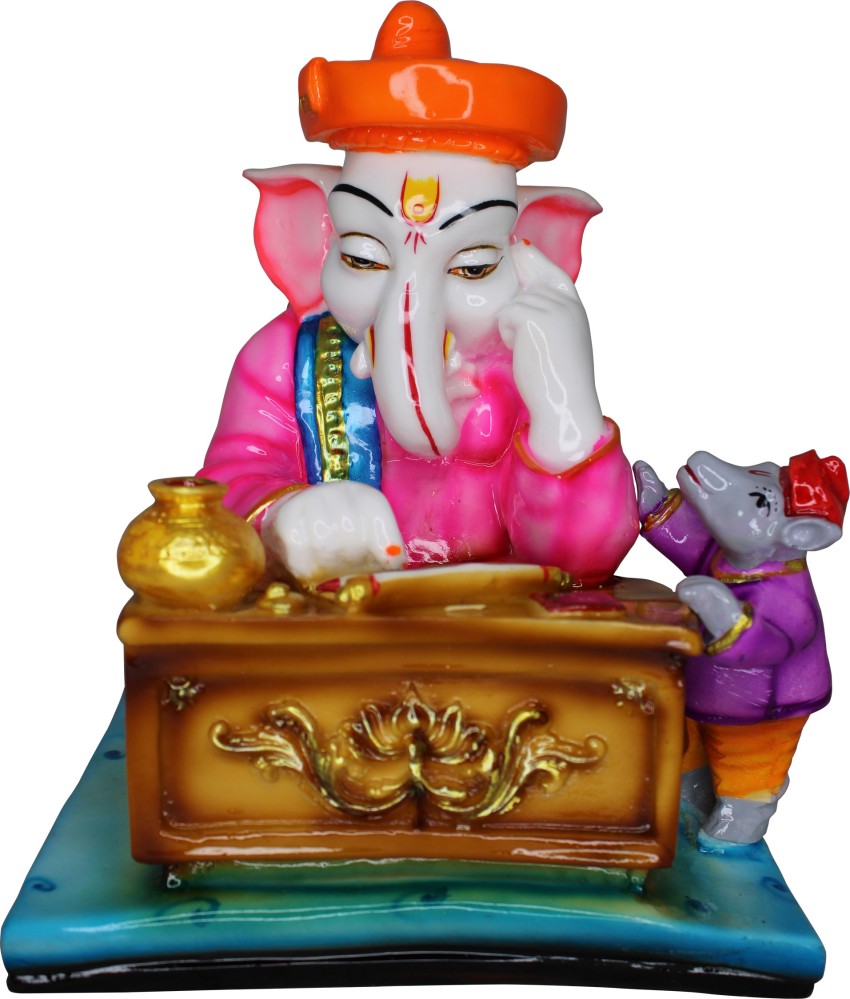 Ganesh idol for small gift to friend for home temple to usa dubai – Amba  Handicraft