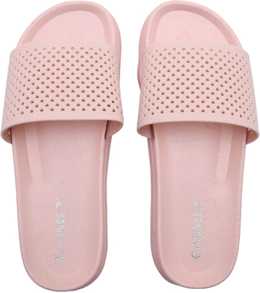 Womens pink slides new arrivals