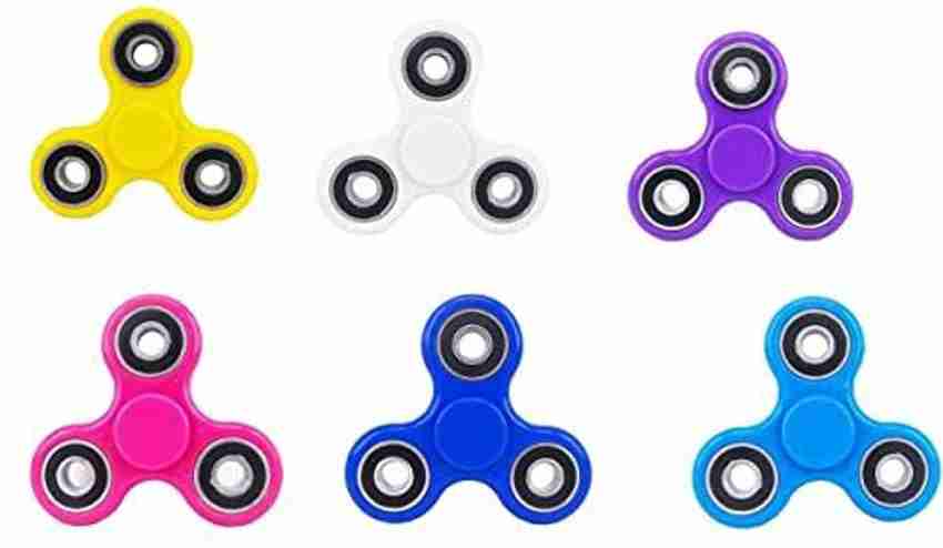 PREMSONS 6 PACK Combo Fidget Spinner for Kids Adults helps Hand