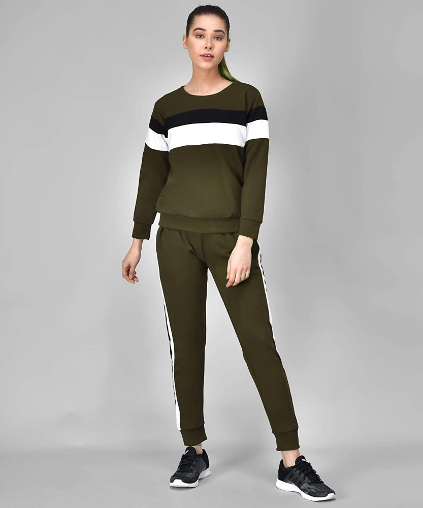 DTR FASHION Colorblock Women Track Suit - Buy DTR FASHION Colorblock Women  Track Suit Online at Best Prices in India