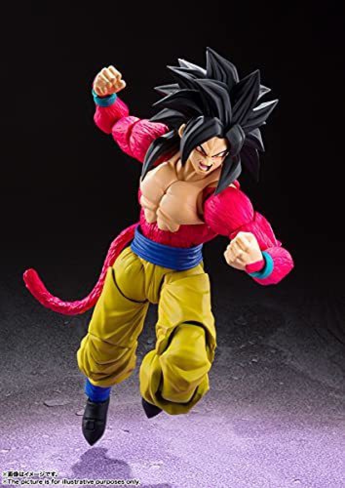 GOKU SSJ4 SH Figuarts - Boneco replíca de camelô? Dragon Ball GT