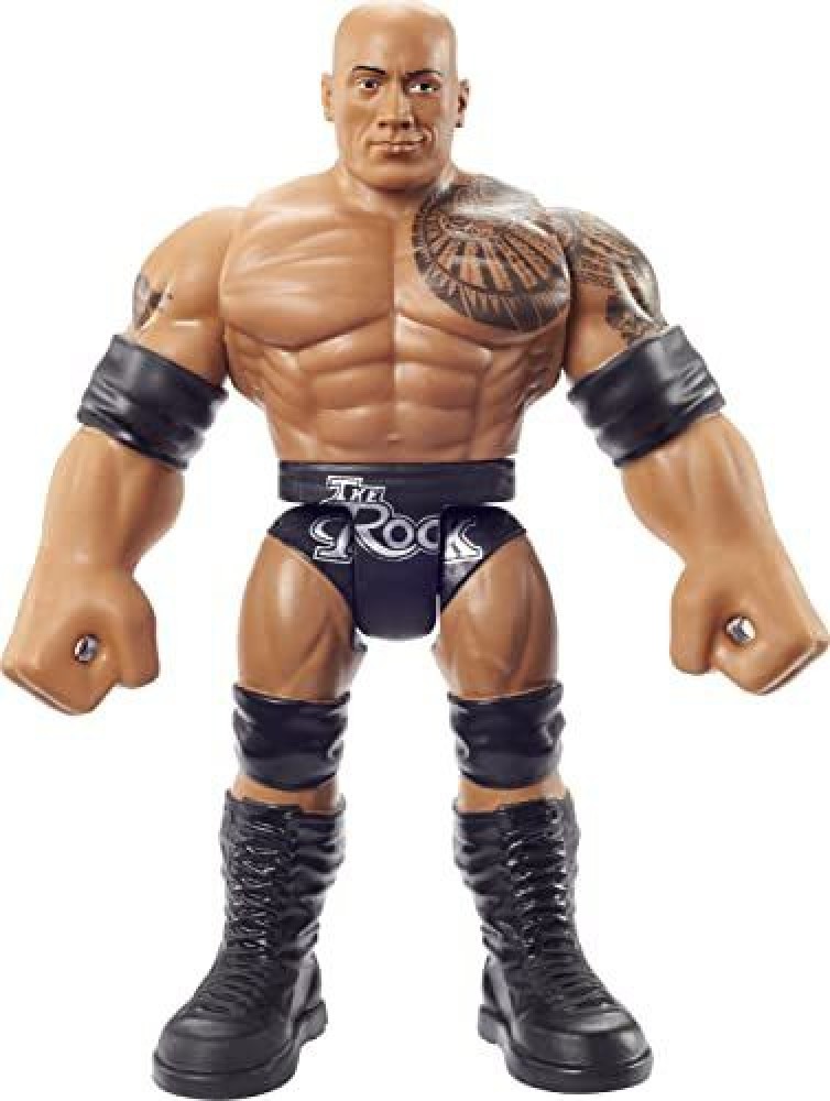WWE Mattel Bend 'n Bash Posable 5.5-inch The Rock Action Figure - Bend 'n  Bash Posable 5.5-inch The Rock Action Figure . Buy Action Figure toys in  India. shop for WWE Mattel products in India.