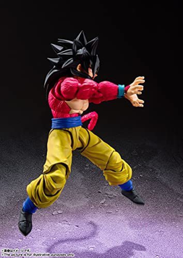 GOKU SSJ4 SH Figuarts - Boneco replíca de camelô? Dragon Ball GT