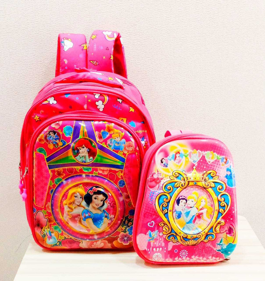 Magic of Gifts 3D Print School Bags with Hardtop Fancy Bags for