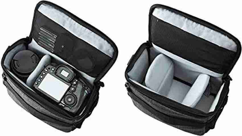 BAGSMART Camera Bag, Dslr Camera Bag, Waterproof Crossbody Camera Case with Padd