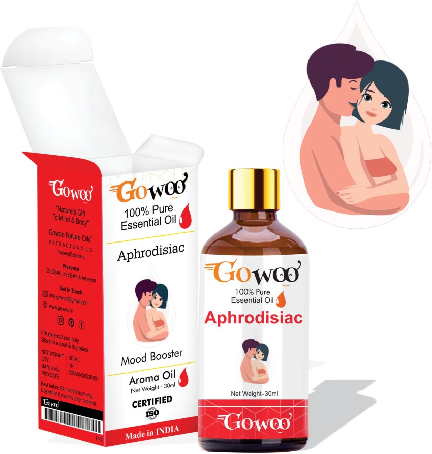 GoWoo Aphrodisiac Blend Oil Lavender Ylang Ylang Jasmine