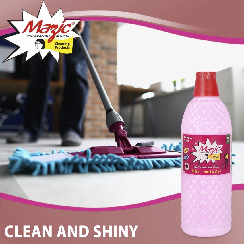 Liquid Pink Floor Cleaner Phenyl, Rose