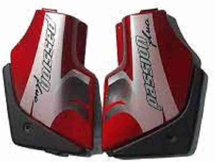zalak Side Panel For Passion Plus C Red Bike Crash Guard Price