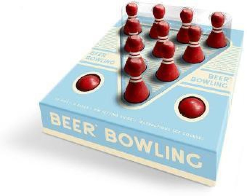 Beer Bowling Drinking Game Set