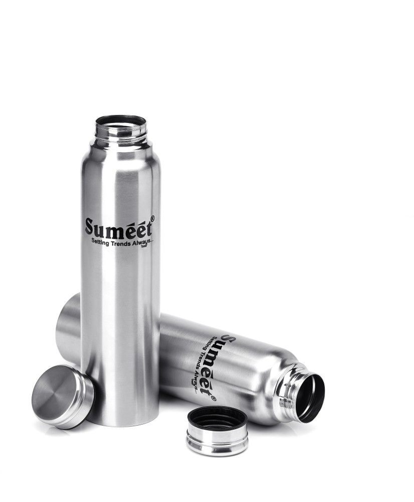 Buy Sumeet Stainless Steel Double Walled Flask / Water Bottle, 24