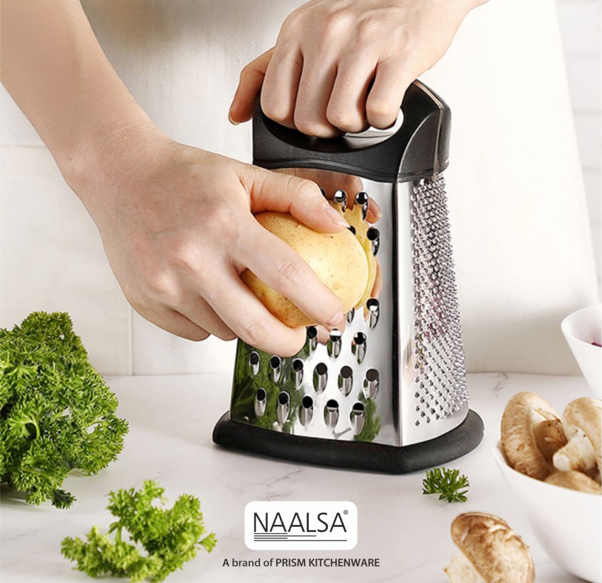 Buy NAALSA TOKYO 4 Side Steel Grater Vegetable Chopper Slicer