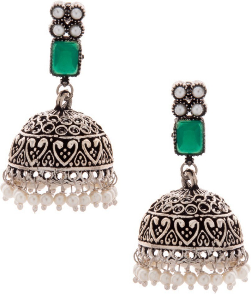 Silver on sale jhumkas flipkart