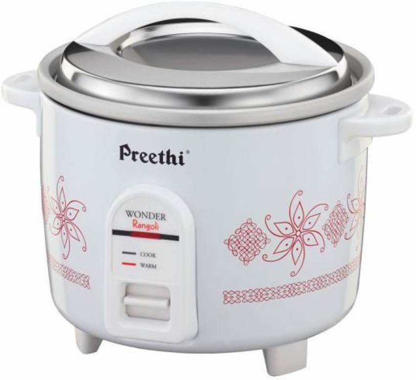 Buy Preethi Glitter E 1.8 Ltr Rice Cooker Online at Preethi E-Store