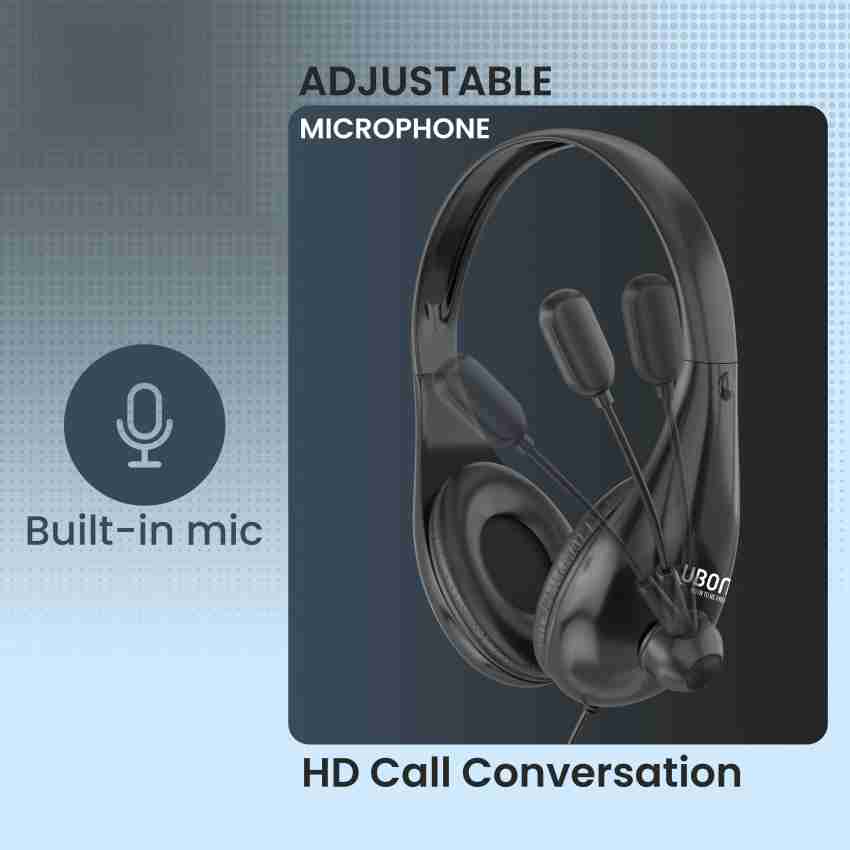 Headset with mic outlet computer