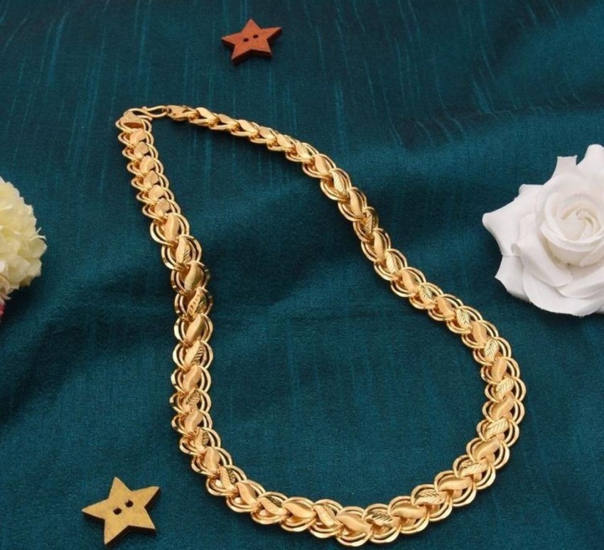 LABHUBAMON New style new year gold chain for man and boy Gold