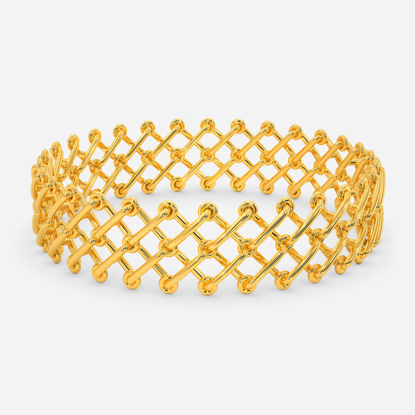 Yellow gold outlet bangles