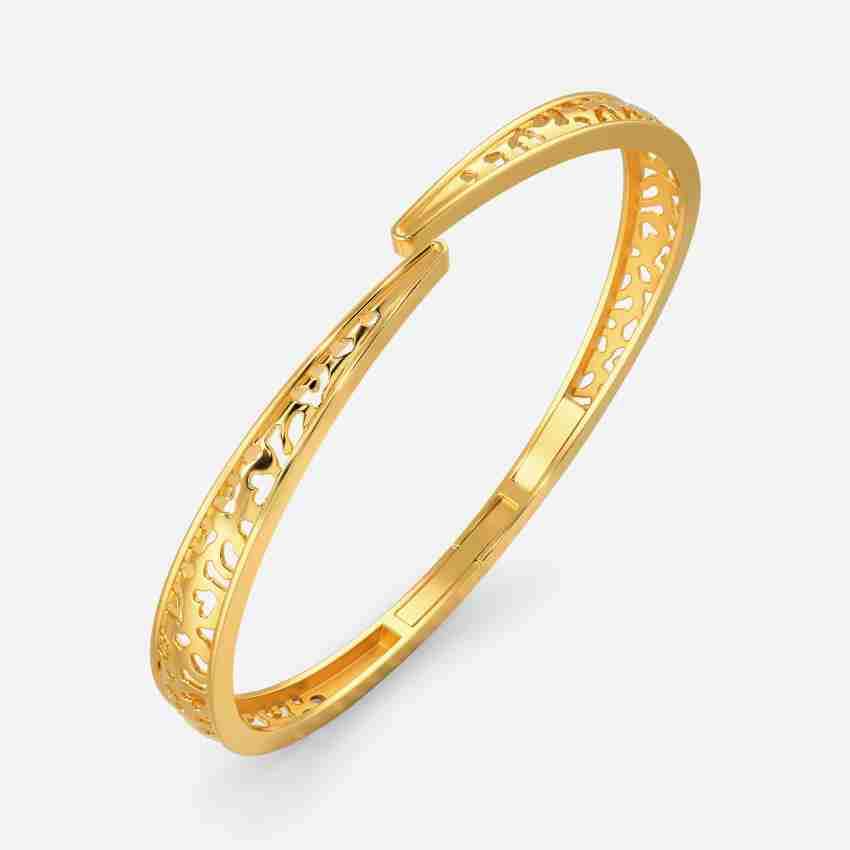 Buy Yellow Gold Bracelets & Bangles for Women by Melorra Online