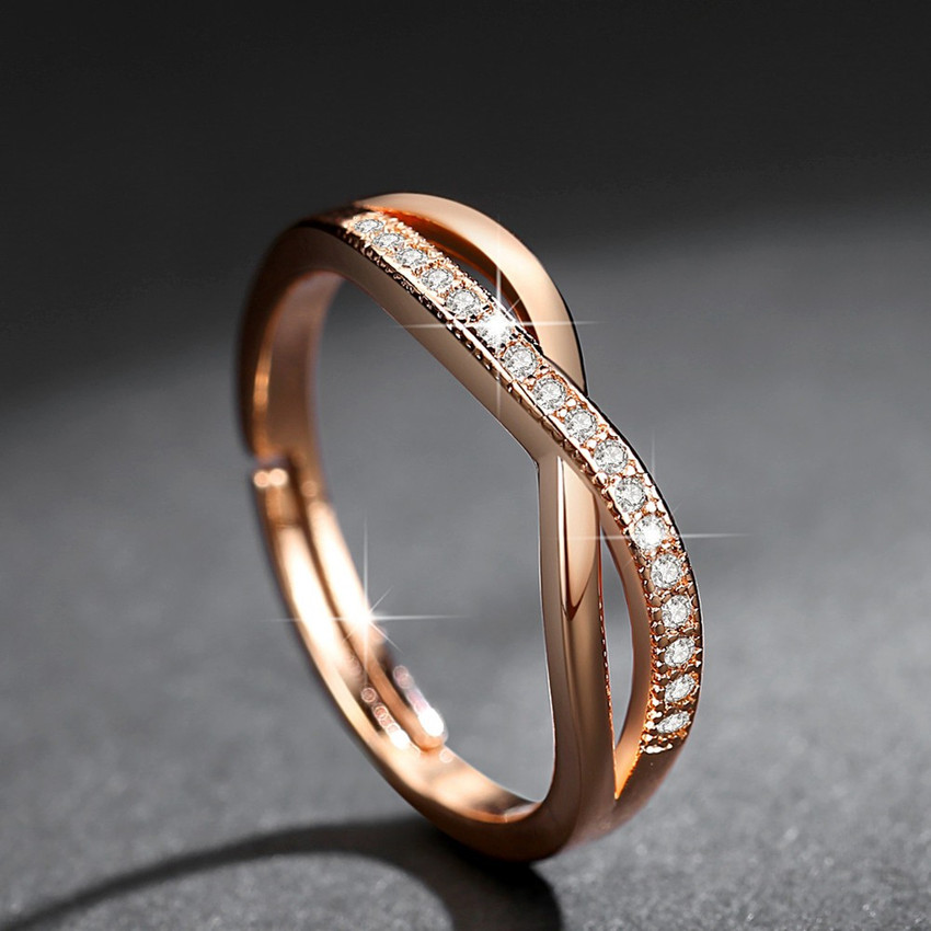 Rose gold colour ring shop